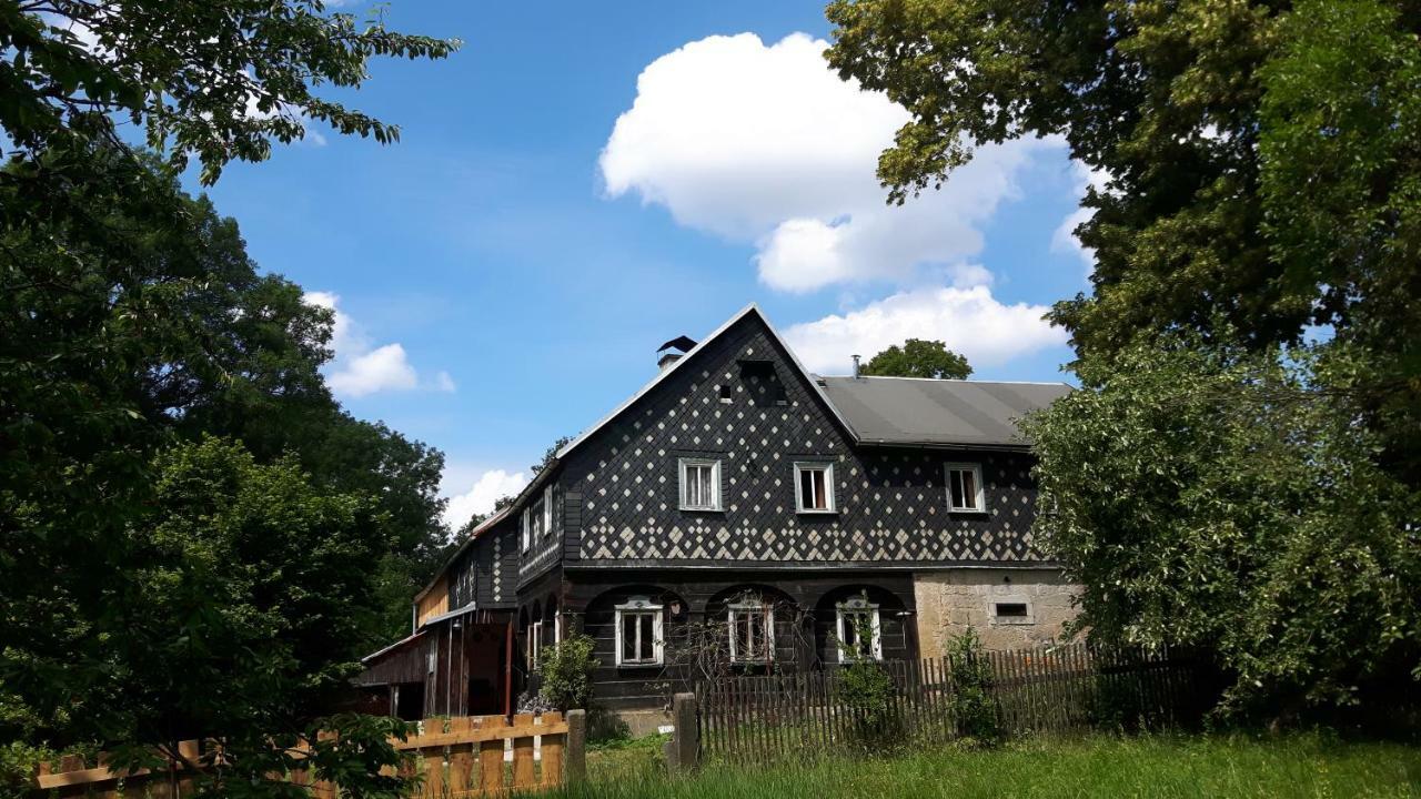 Villa Prazdninovy Dum Nove Hrabeci Šluknov Exterior foto